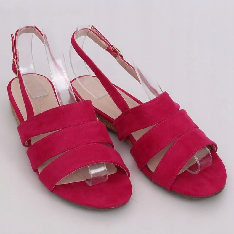 Fuchsia espadrilles sandaler 9291 Fuxia rosa 1