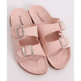 Rosa scholki tofflor BL3100-SF Rosa 2