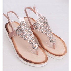 Champagnesandaler 7887-PL Champagne svart 1