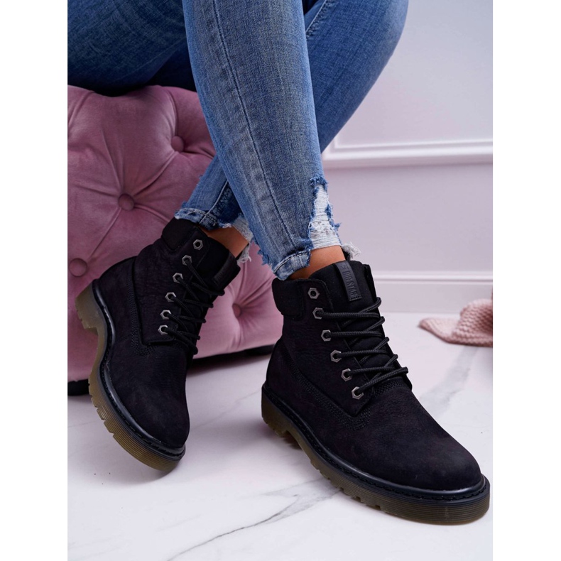 Dam Stövlar Trappers Big Star Black EE274014 svart 1