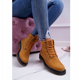 Dam Stövlar Trappers Big Star Camel EE274013 brun 1