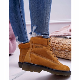 Dam Stövlar Trappers Big Star Camel EE274013 brun 2