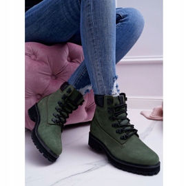 Women's Trappers Big Star Green EE274031 grön 1