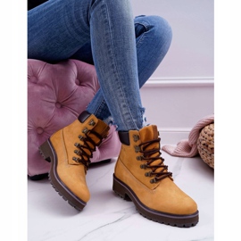 Dam Stövlar Trappers Big Star Camel EE274035 brun 2