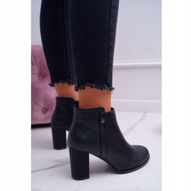 Damskor på högklackat Sergio Leone svart BT518 2