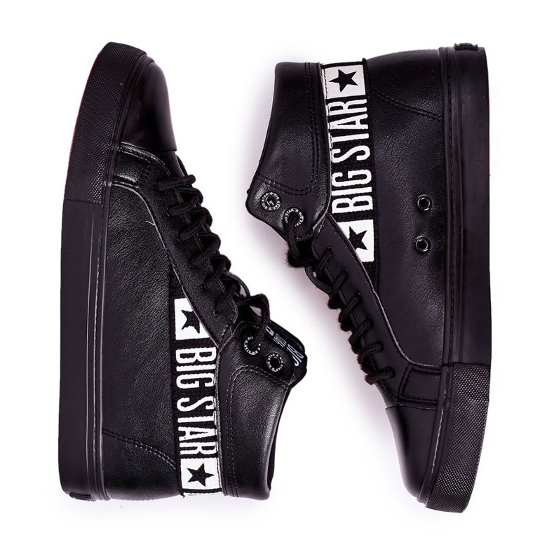 Herr Sneakers Låg Big Star High Svart EE174339 1