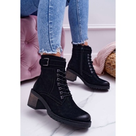 Damskor Sergio Leone Svart BT705 1