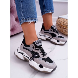 Kvinnors sportskor Big Star av Daniel Lopez Grå FF274427 1