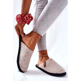 Dam Tofflor Big Star Beige D267862A 2