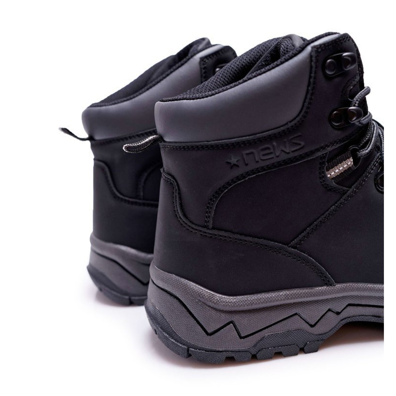 EVE Herr svarta varma vandringsskor Derex 1