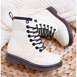 FRROCK Barns varma stövlar med dragkedja, fosforescerande vit gabby 2