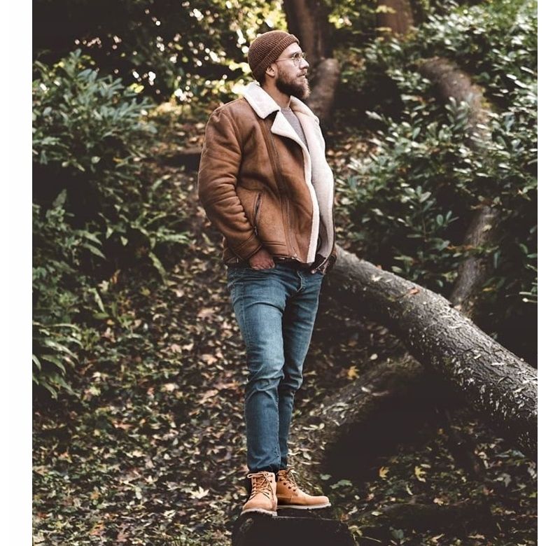 Mäns läderstövlar Big Star Camel EE174227 brun 2