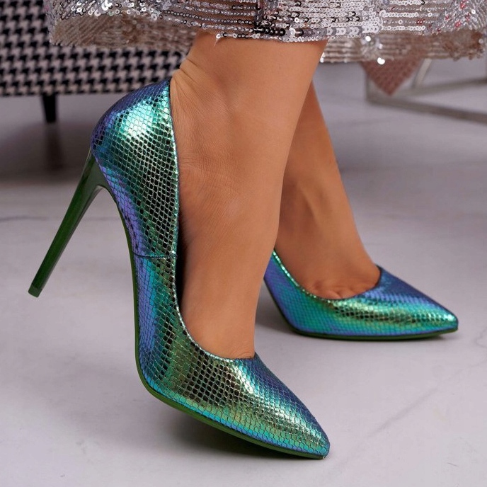 PS1 Stilettos Iridescent Blue WildStar för kvinnor blå 2