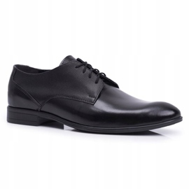 Bednarek Polish Shoes Herr Brogues Elegant Bednarek Läder Svart Jantar 1