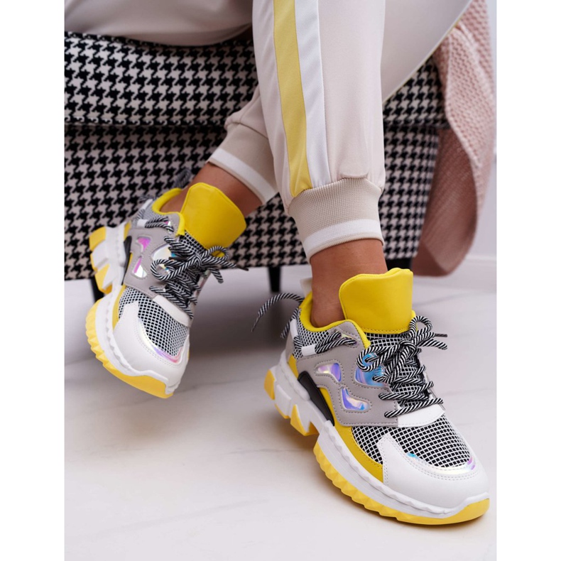 SEA Sport damskor Färgglada gulfärgade skär mångfärgad 2