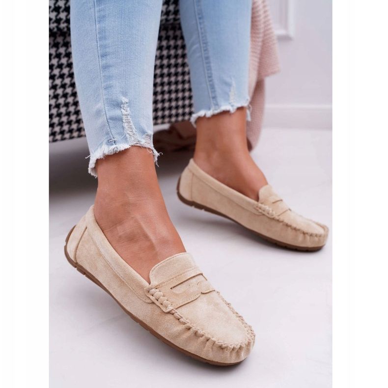 PS1 Dam Loafers Beige Mocka Bolero 1
