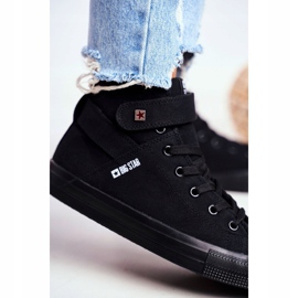 Dam Sneakers Big Star Black FF274578 svart 1