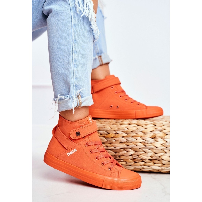 Dam Sneakers Big Star Orange FF274583 1