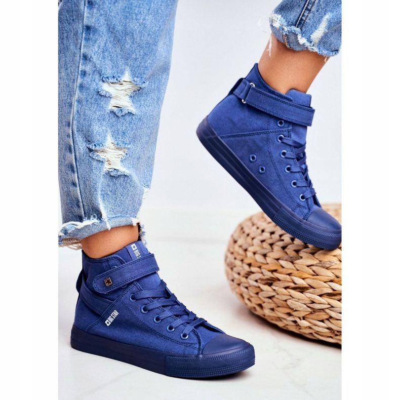 Dam Sneakers Big Star Blue FF274584 blå 1