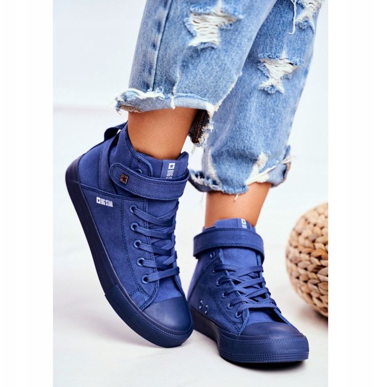 Dam Sneakers Big Star Blue FF274584 blå 2