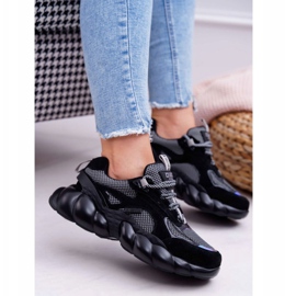 Kvinnors sportskor Big Star by Daniel Lopez Svartgrå FF274A553 1