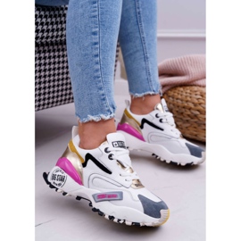 Kvinnors sportskor Big Star av Daniel Lopez FF274414 mångfärgad 1