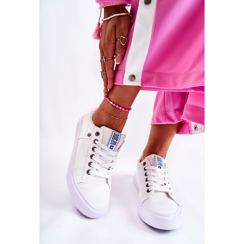 Dam Sneakers Big Star White AA274511 vit 1