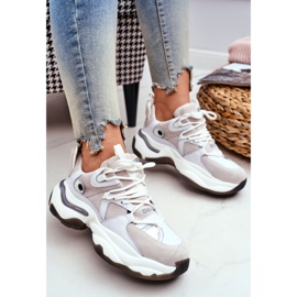 Kvinnors sportskor Big Star av Daniel Lopez White FF274A576 vit 1