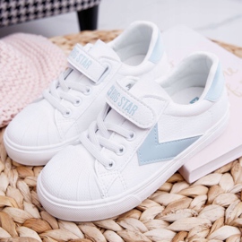 Barnskor Barn Big Star With Velcro White FF374120 vit 1