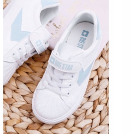 Barnskor Barn Big Star With Velcro White FF374120 vit 2