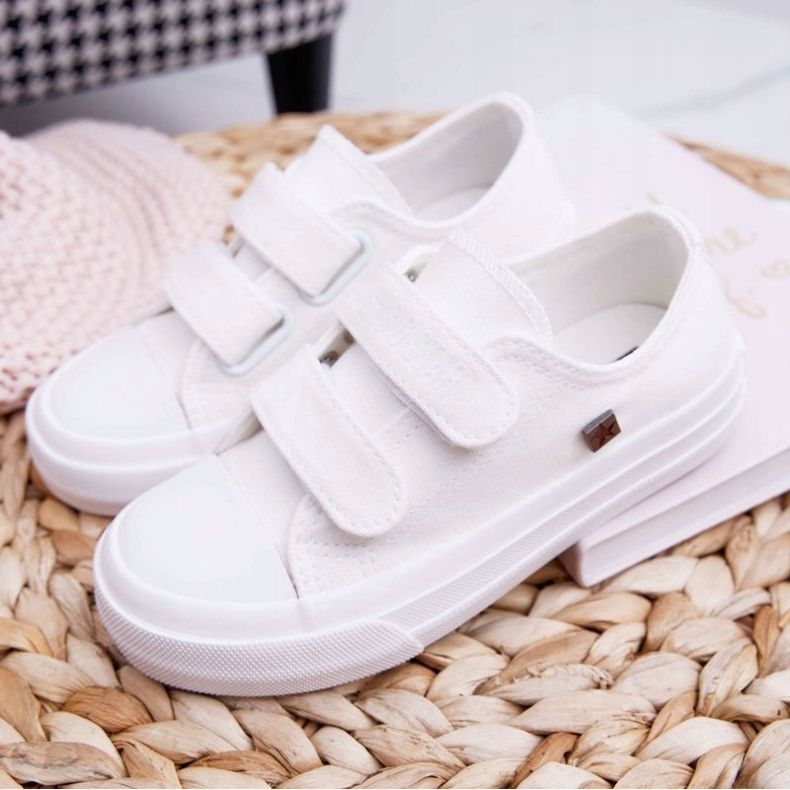 Big Star Barns sneakers Barnens stora stjärna med kardborrevit FF374096 1