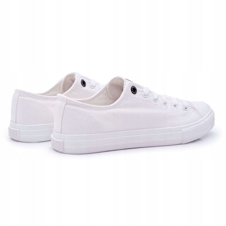 Herr Sneakers Low Big Star White FF174337 vit 1
