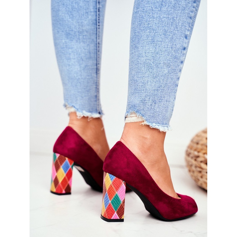 Dampumps Sergio Leone Mocka Fuchsia PB135 Var min! rosa 1