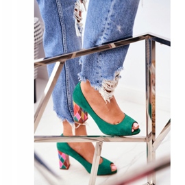 Dampumps Sergio Leone Mocka Grön PB135 Var min! 1