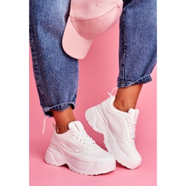 SEA Kvinnors sportskor High Sole Pink Louder rosa 2