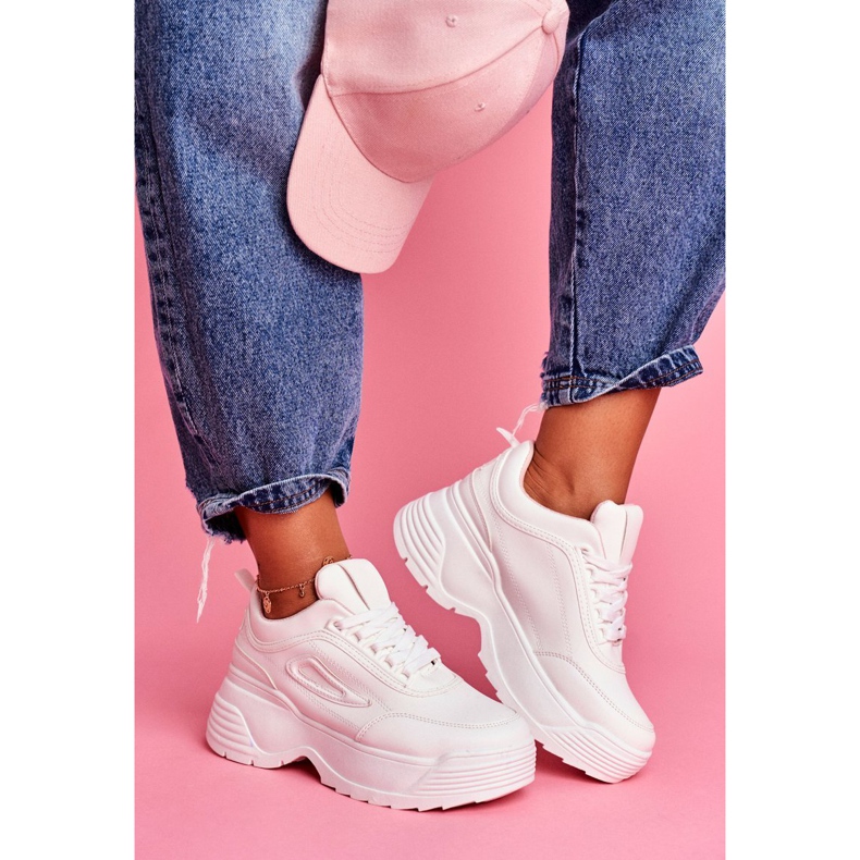 SEA Kvinnors sportskor High Sole Pink Louder rosa 2