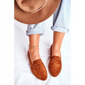 Dam Loafers Mocka Sergio Leone MK734 Camel Nebbi brun 1