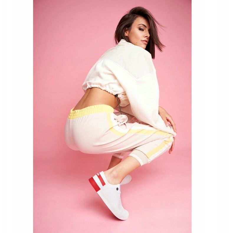 Dam Sneakers Big Star White FF274174 vit 2