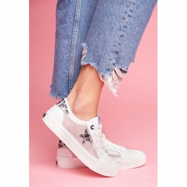 Dam Sneakers Big Star White FF274487 vit 1