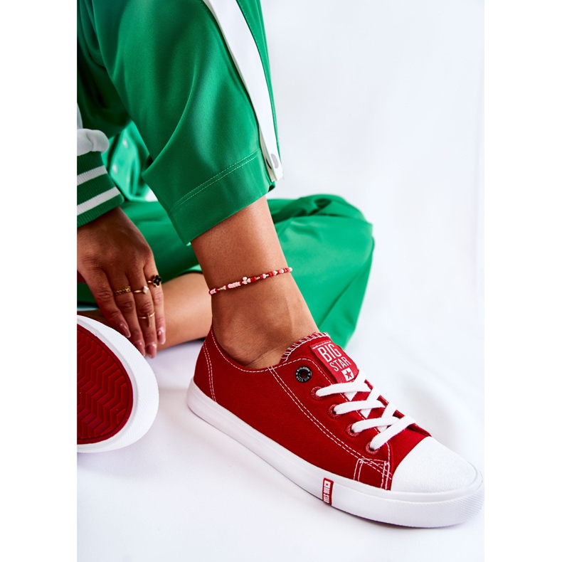 Dam Sneakers Big Star Red FF274089 röd 1