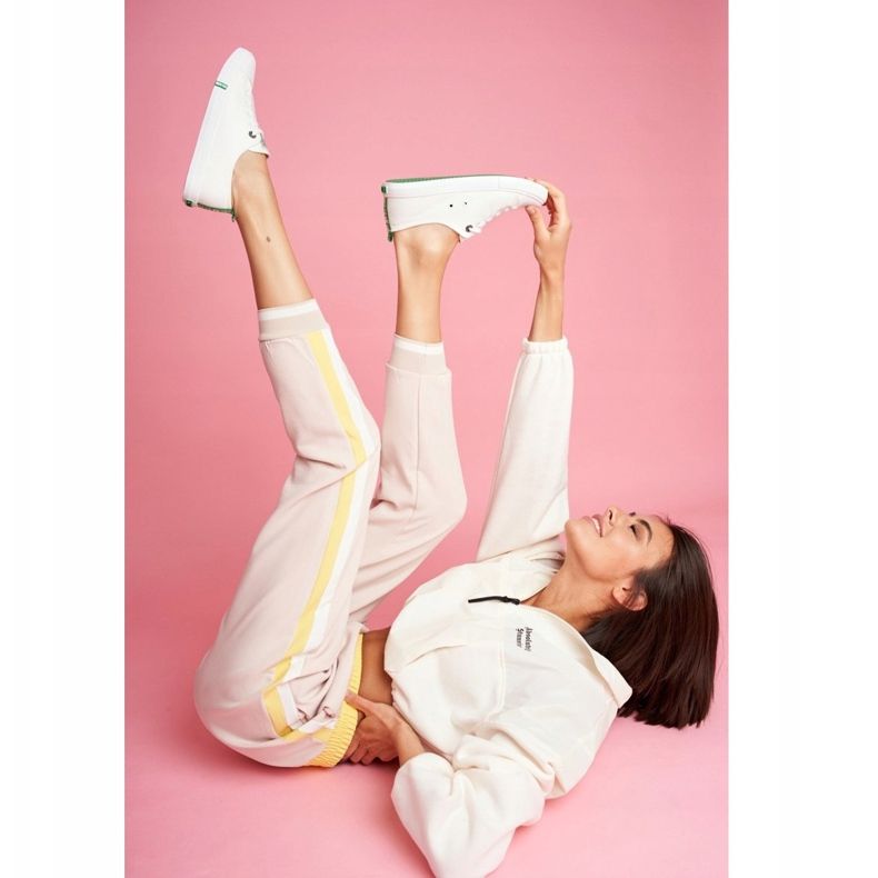 Dam Sneakers Big Star Grön och Vit FF274088 2