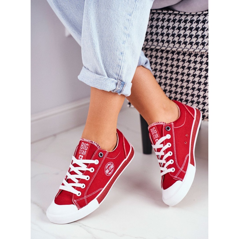 Dam Sneakers Big Star Red FF274226 röd 1