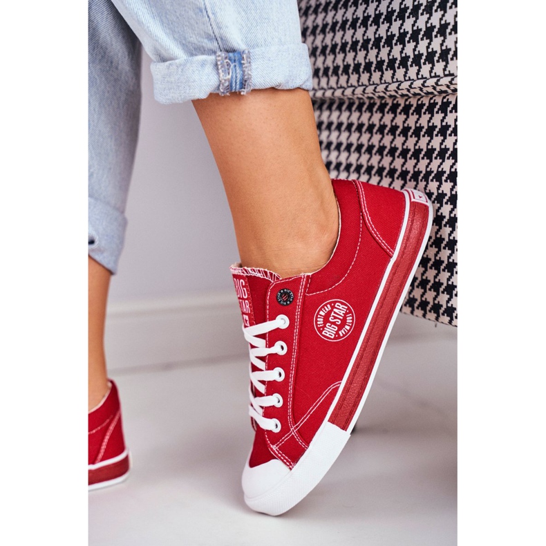 Dam Sneakers Big Star Red FF274226 röd 2