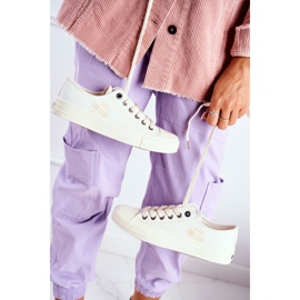 Dam Sneakers Big Star White FF274124 ecru 1