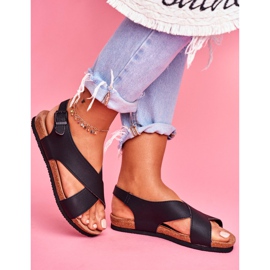 Sandaler för kvinnor Big Star Black FF274621 svart 2