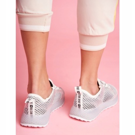 Kvinnors sportskor Big Star White FF274349 vit 1