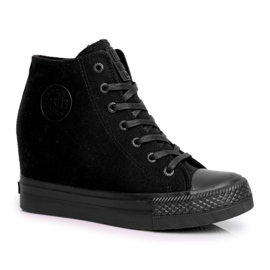 Dam Sneakers Big Star Black FF274A191 svart 1