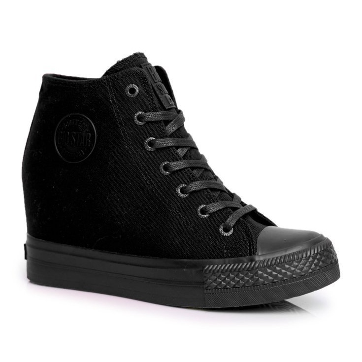 Dam Sneakers Big Star Black FF274A191 svart 1