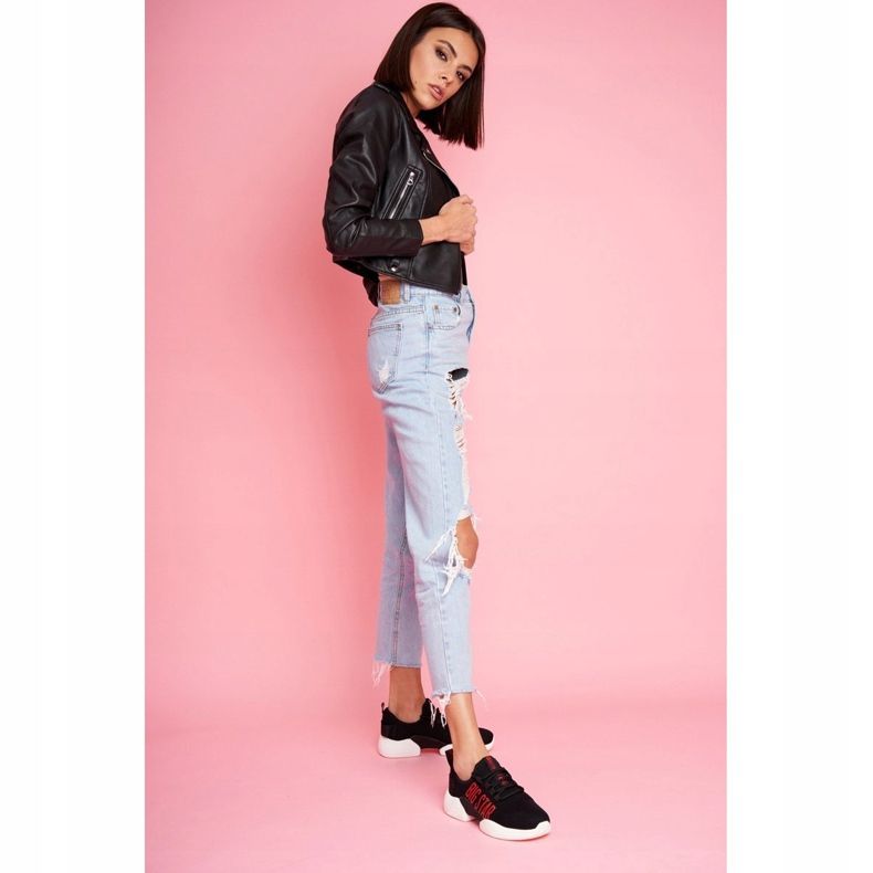 Kvinnors sportskor Big Star Black FF274278 svart 1