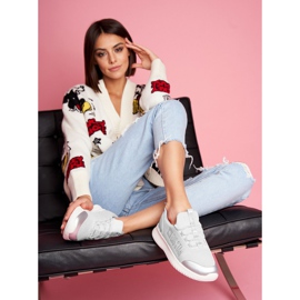 Kvinnors sportskor Big Star White FF274A410 vit 1